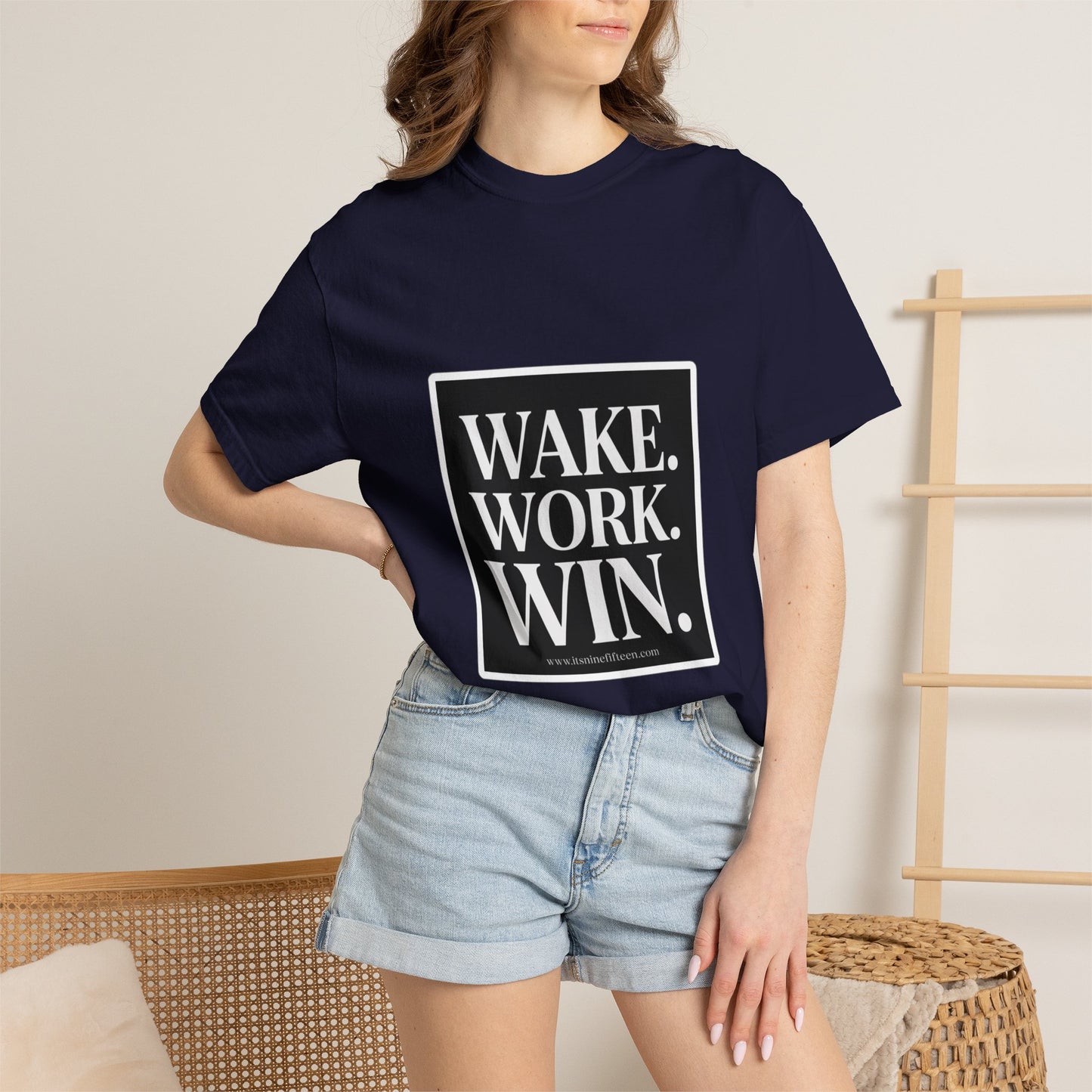 Wake. Work. Win. Tee