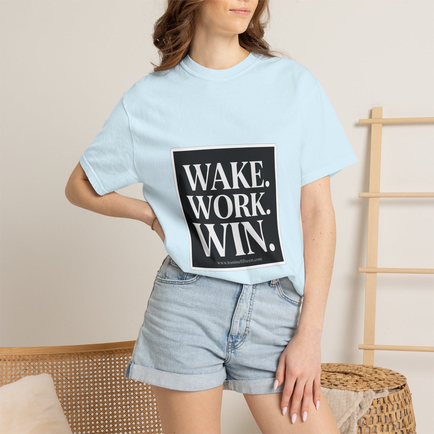 Wake. Work. Win. Tee