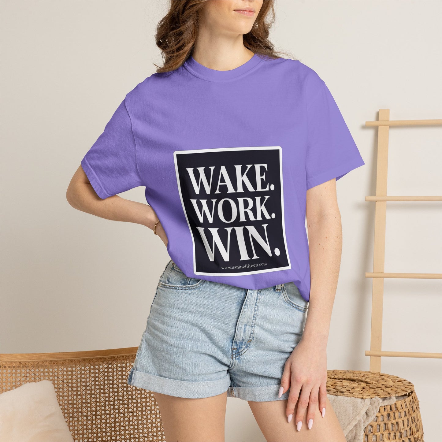 Wake. Work. Win. Tee