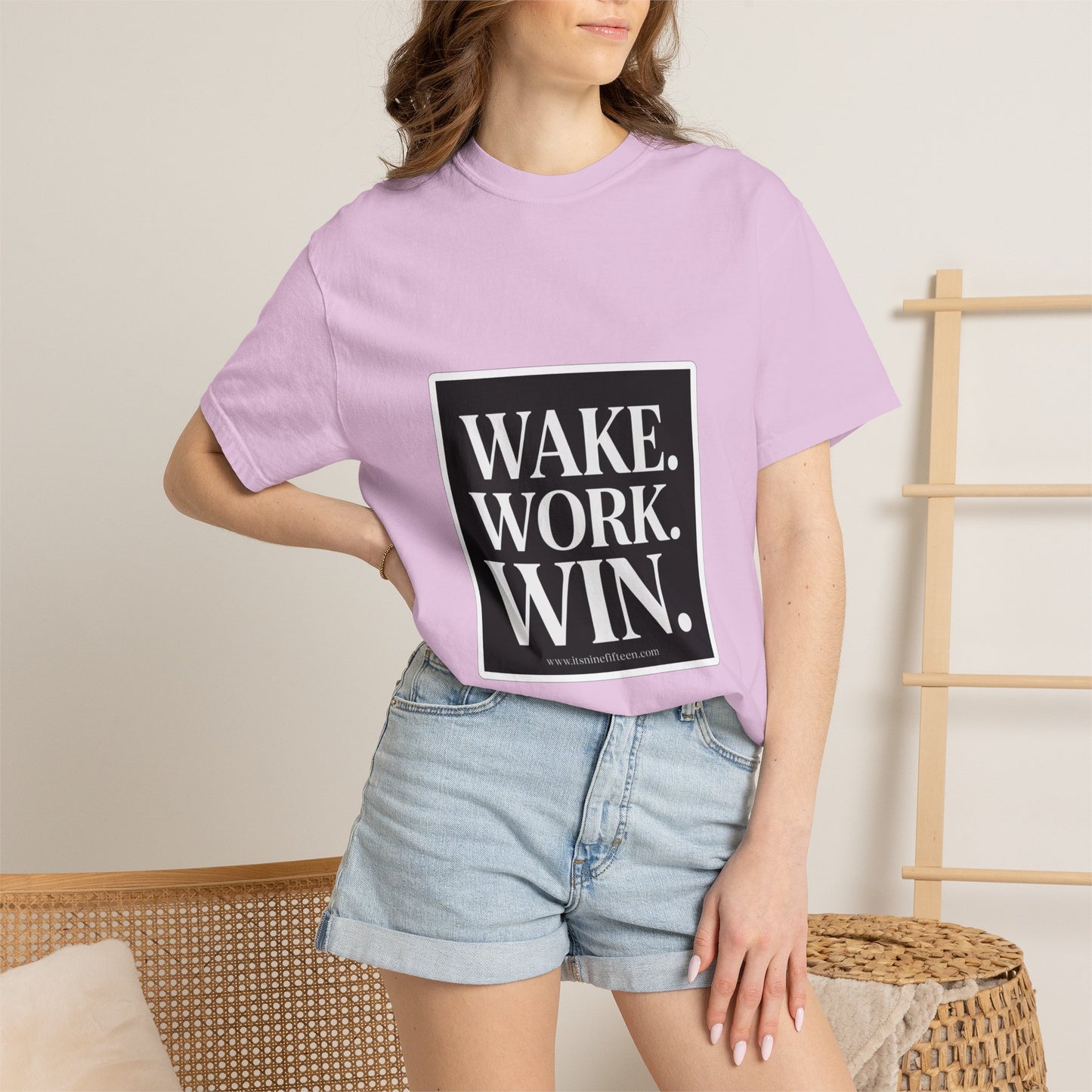 Wake. Work. Win. Tee