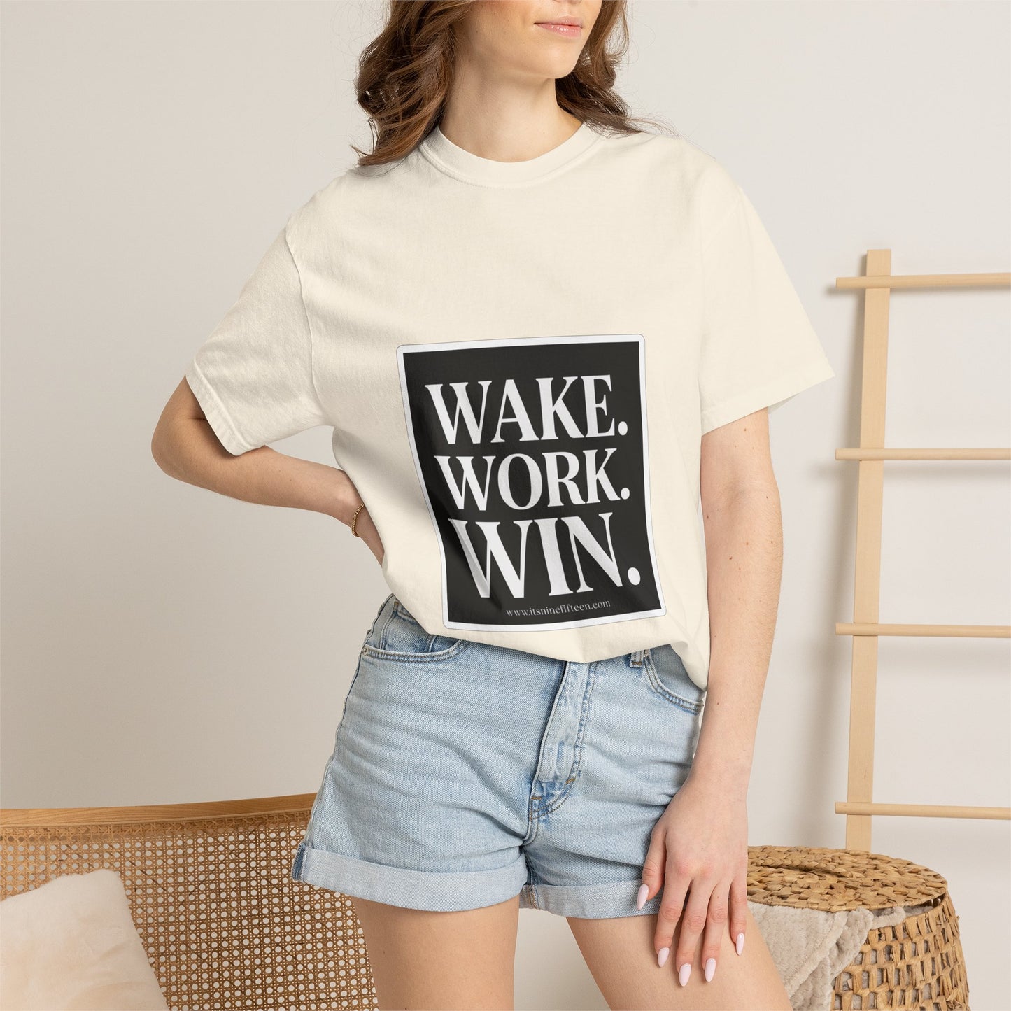 Wake. Work. Win. Tee