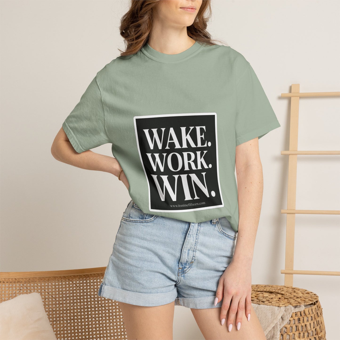Wake. Work. Win. Tee