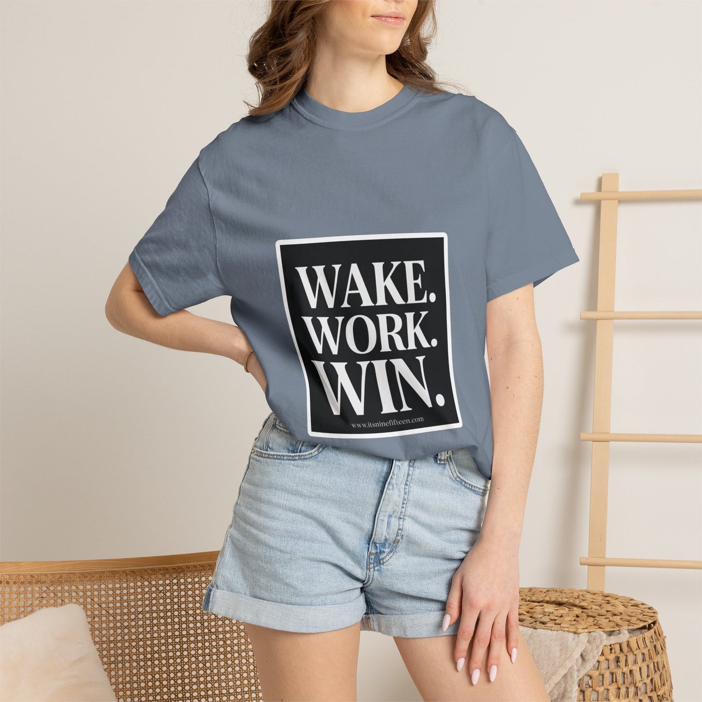 Wake. Work. Win. Tee