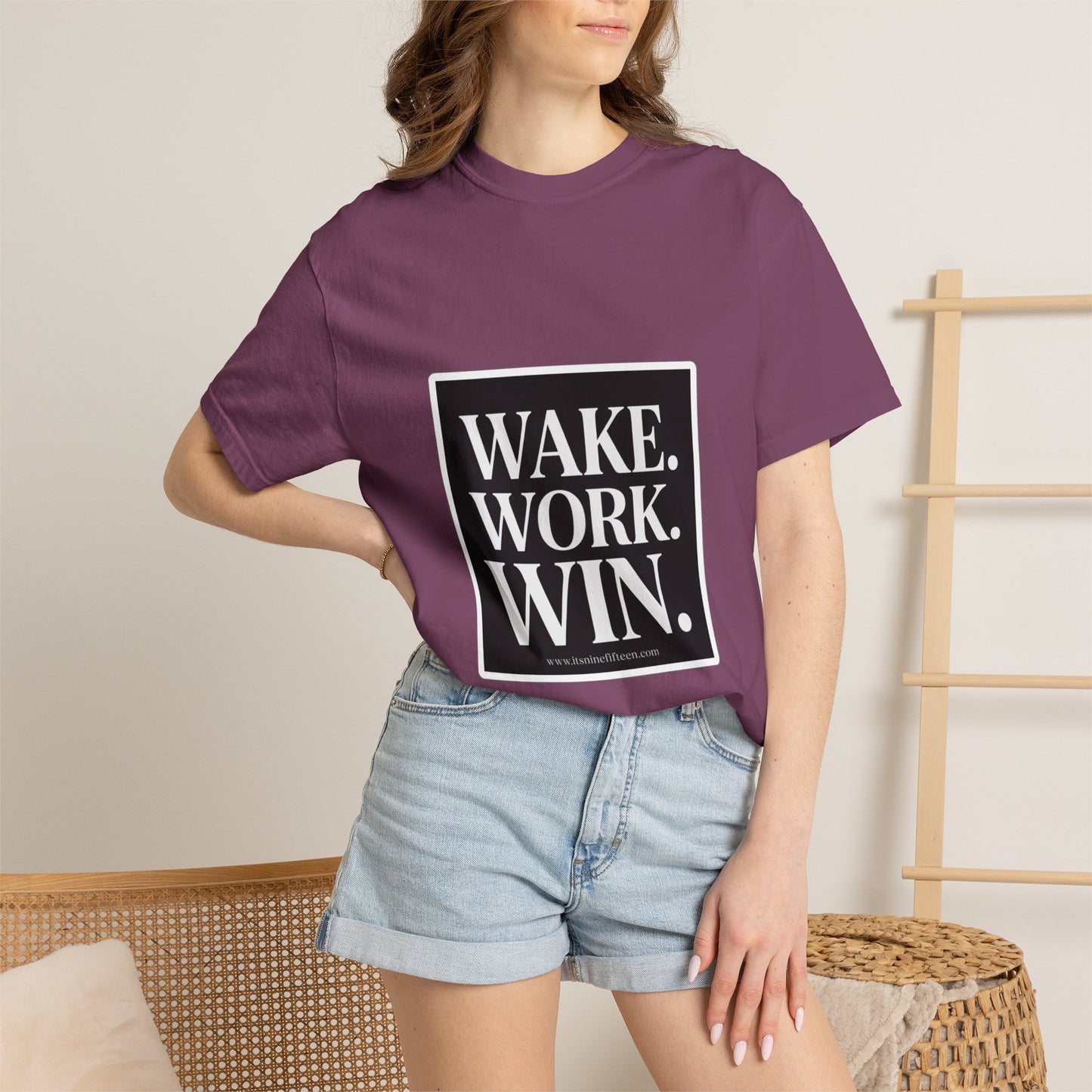 Wake. Work. Win. Tee