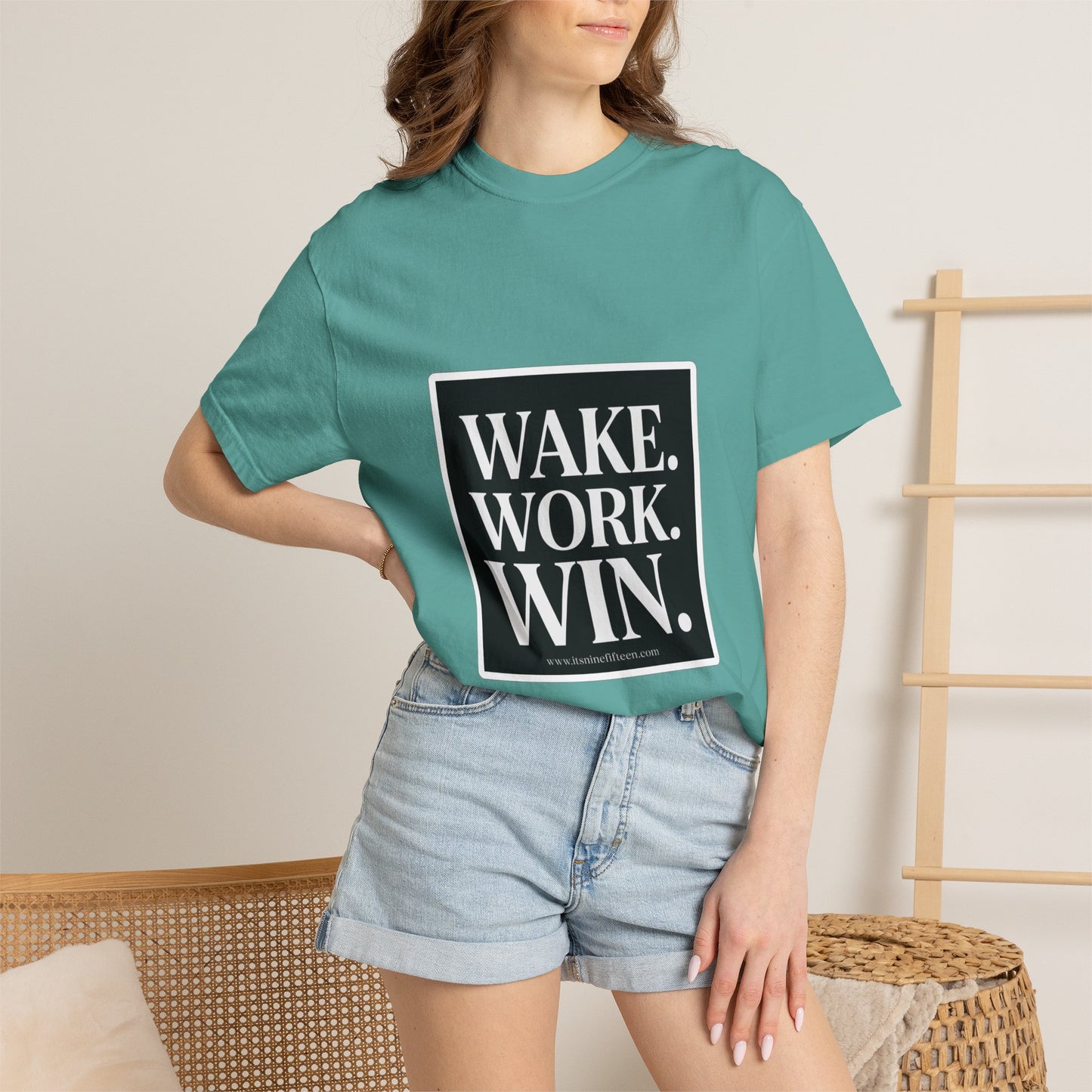 Wake. Work. Win. Tee